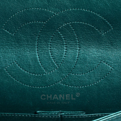 Chanel Metallic Calfskin 2.55 Reissue 225 Flap Turquoise 6 of 8