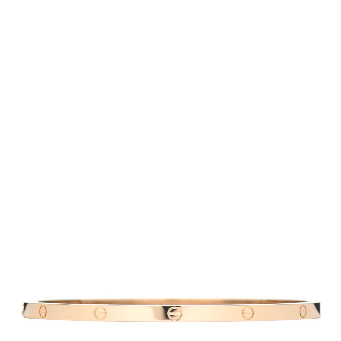 18K Yellow Gold Small LOVE Bracelet 19