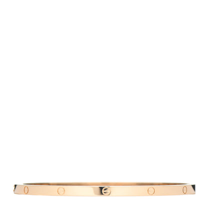 Cartier 18K Yellow Gold Small LOVE Bracelet 19 1 of 5