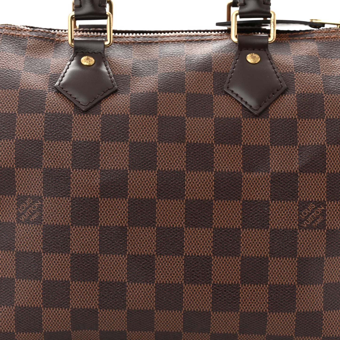 LOUIS VUITTON Damier Ebene Speedy 25