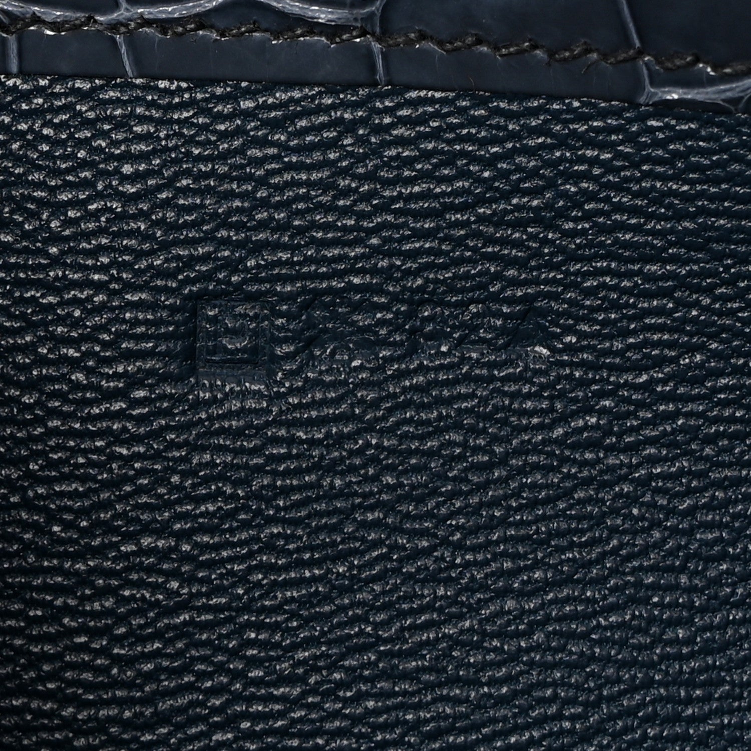 Hermes Shiny Alligator Constance Long Wallet Blue Jean 7 of 13