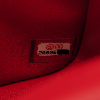Chanel Lambskin Quilted Mini Square Flap Red 8 of 8