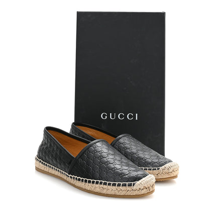 Gucci Microguccissima Signature Espadrilles 38.5 Black 9 of 9