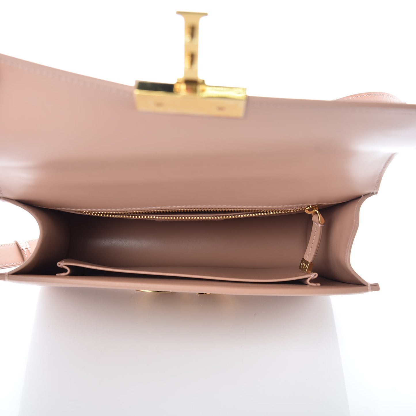Calfskin 30 Montaigne Flap Bag Pale Pink
