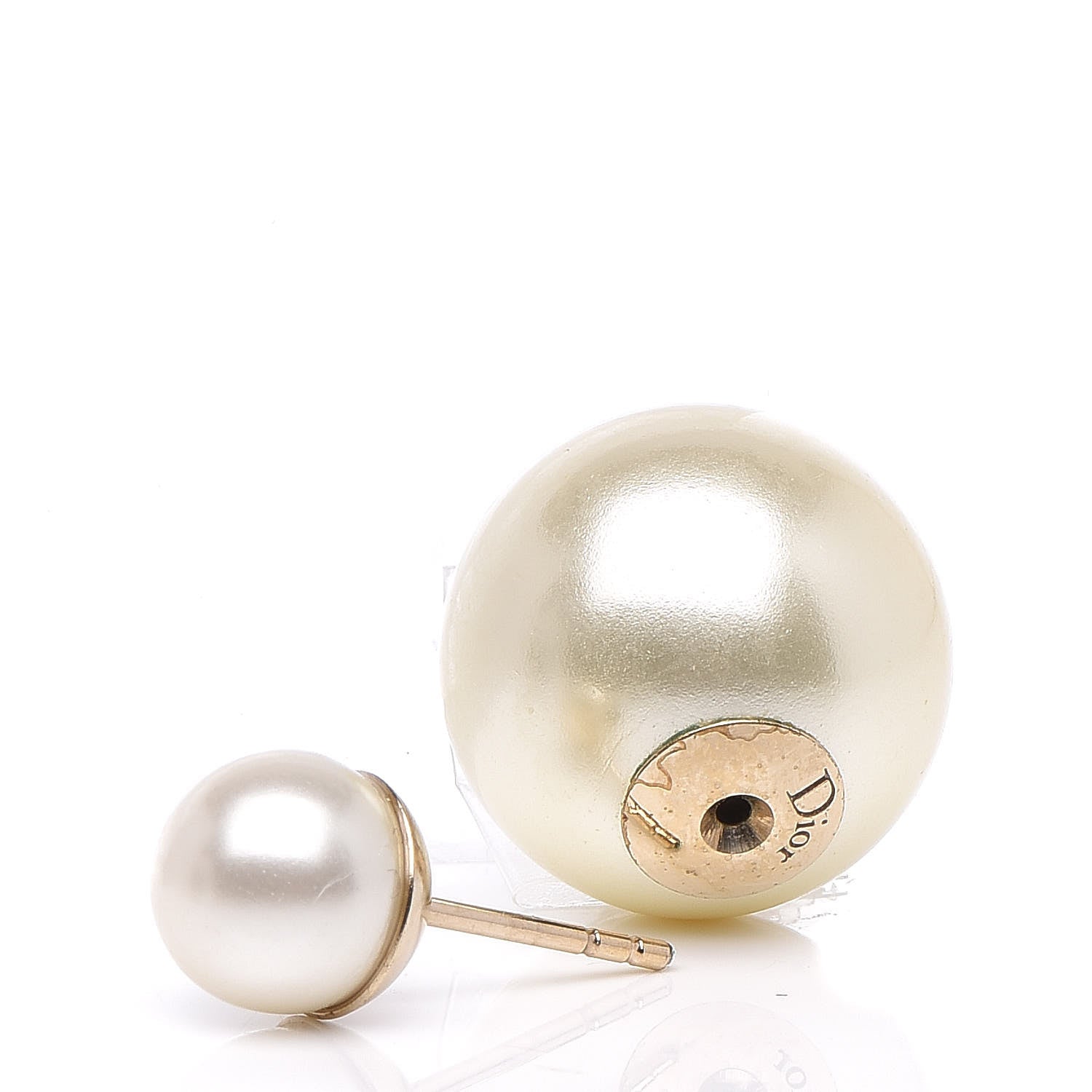 Christian Dior Pearl Mise En Dior Tribal Earrings 3 of 3