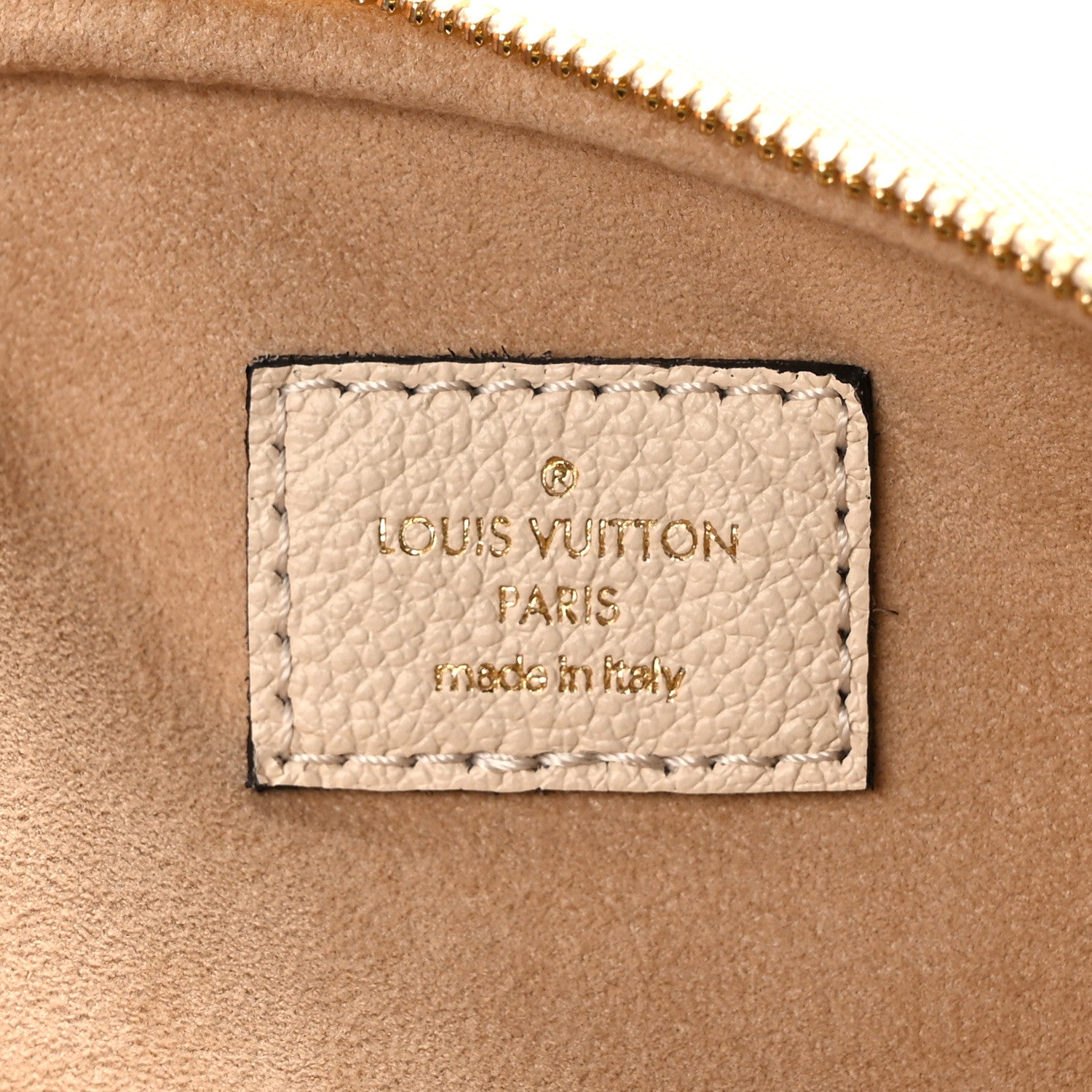 Louis Vuitton Empreinte Mini Bumbag Cream 6 of 9
