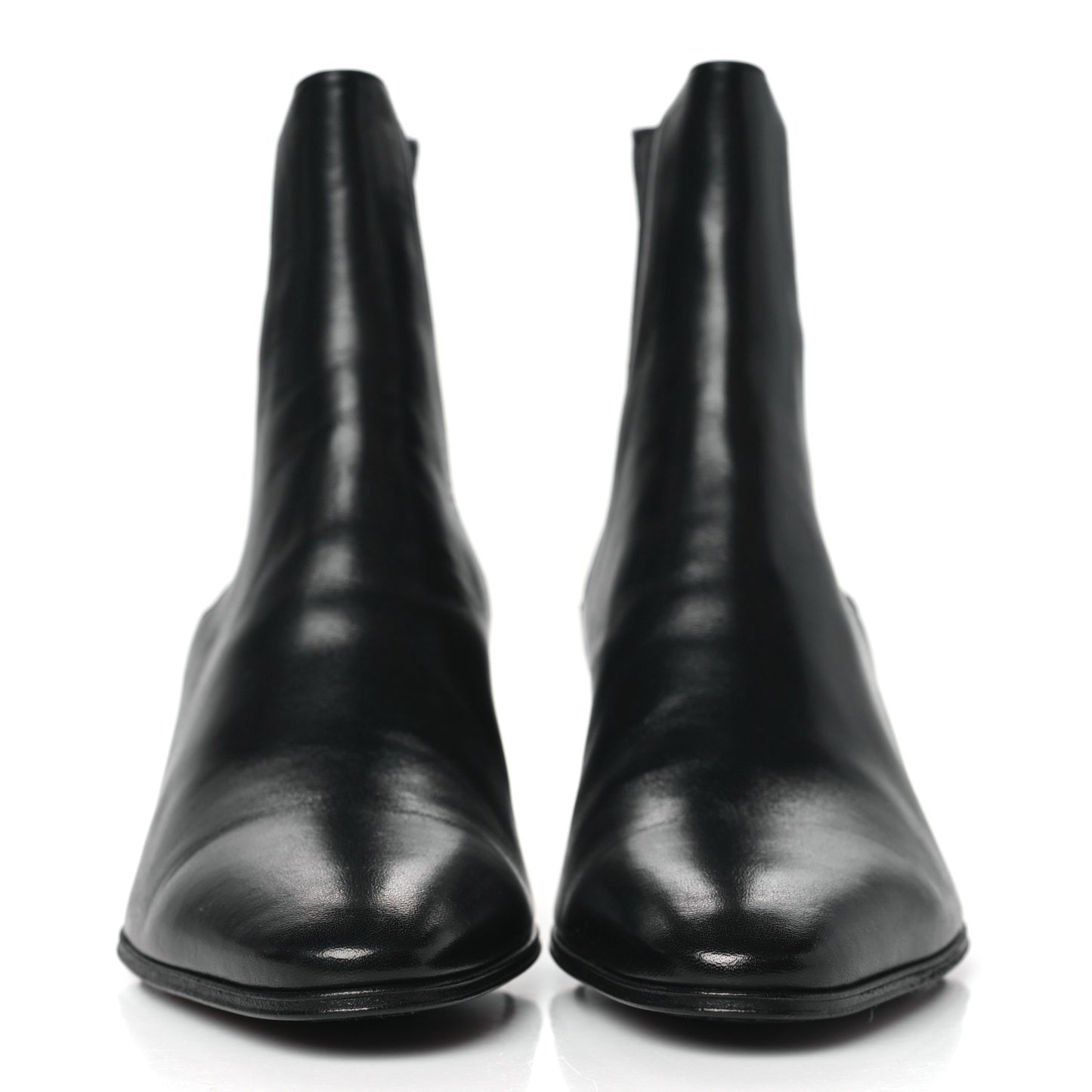 Incrociato Muriel Vassili 60 Ankle Zip Boots 38 Black