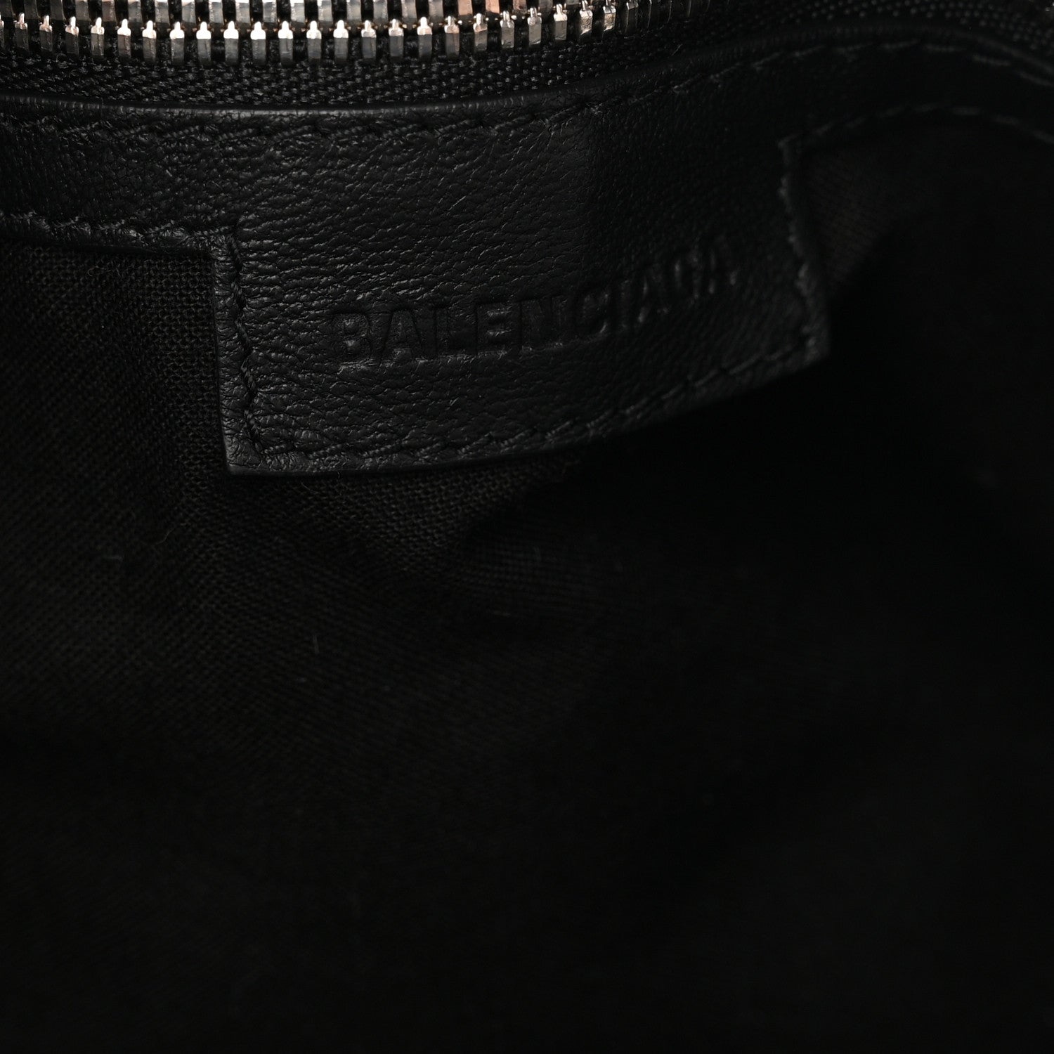 Balenciaga Agneau Arena Silver Hardware Medium Le City Black 6 of 10