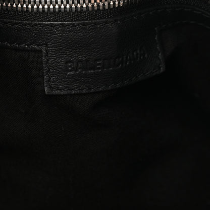 Balenciaga Agneau Arena Silver Hardware Medium Le City Black 6 of 10