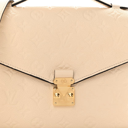 Louis Vuitton Empreinte Pochette Metis Creme 8 of 11