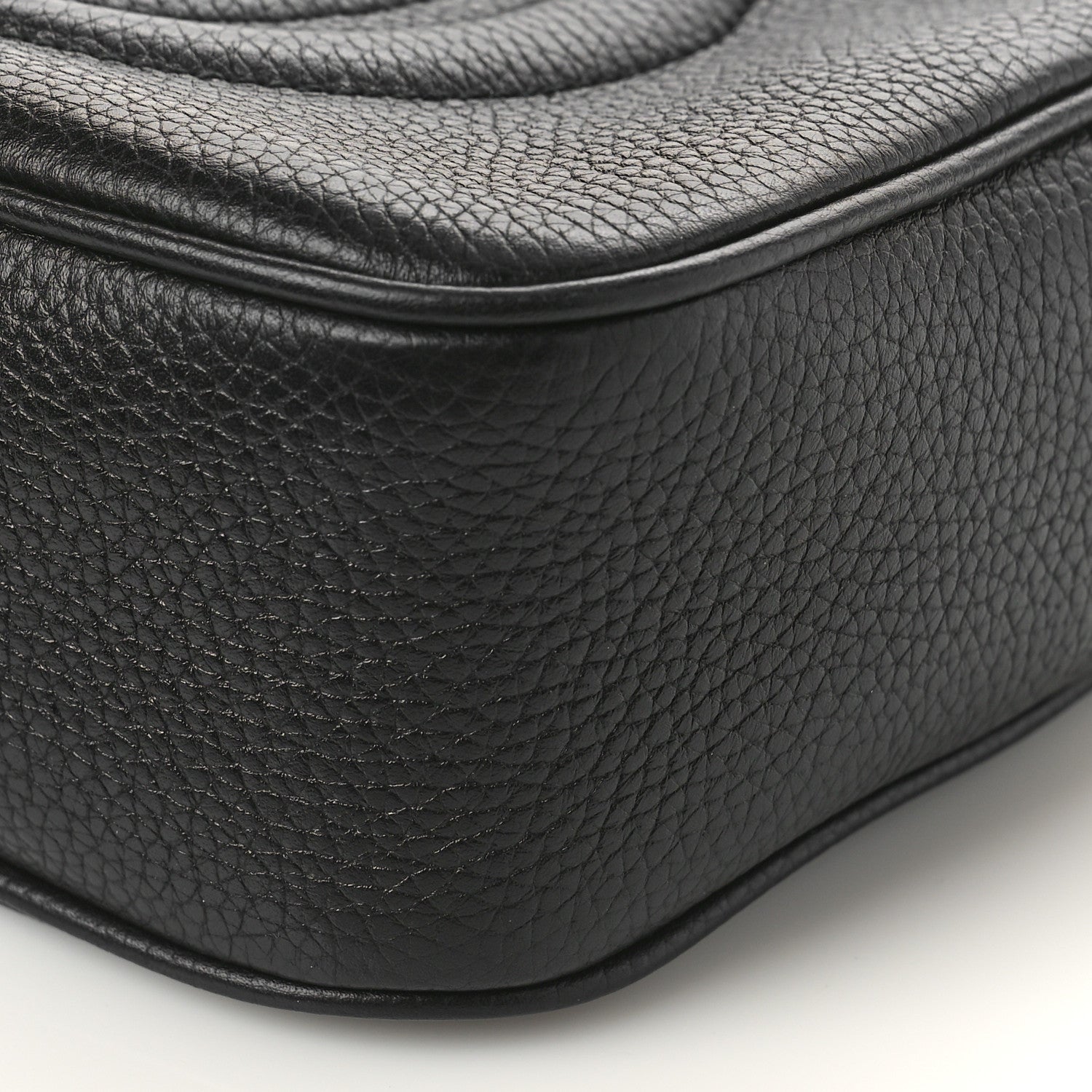 Gucci Pebbled Calfskin Small Soho Disco Bag Black 9 of 9