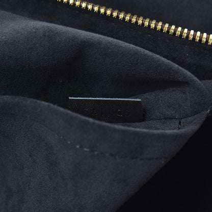 Louis Vuitton Monogram Flower Zipped Tote PM Black 7 of 10