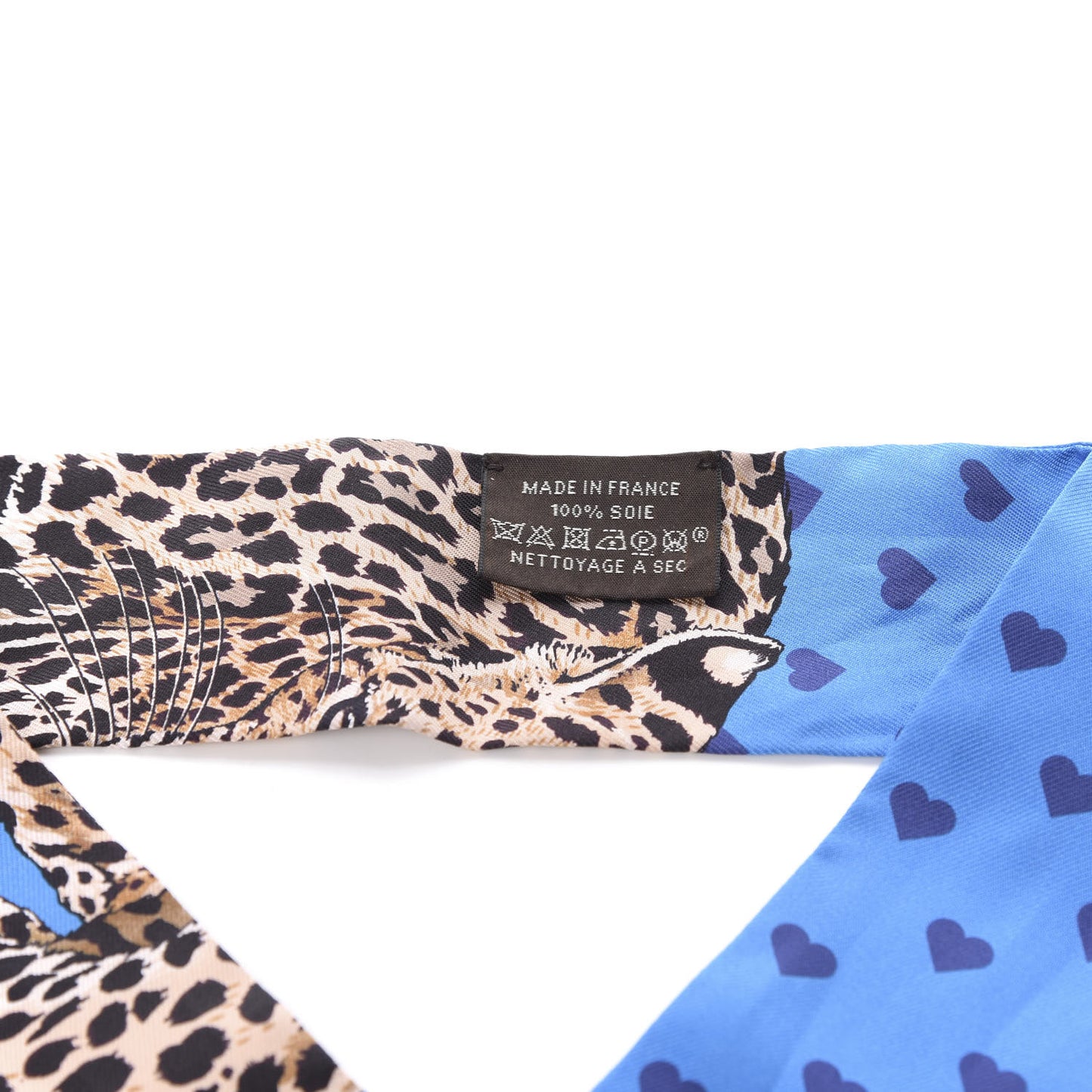 Silk Jungle Love Love Twilly Bleu Gitane Gris Bleuete