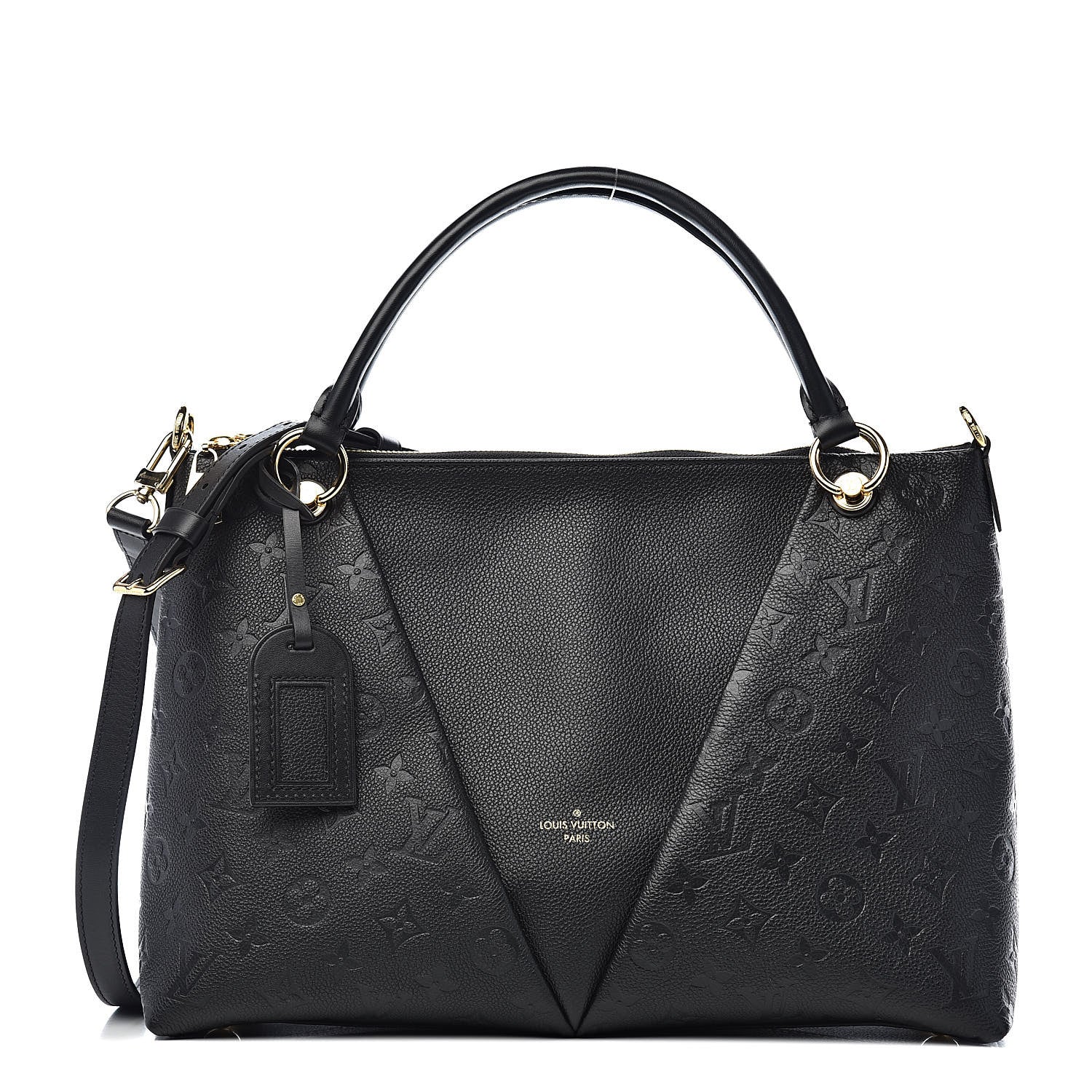 Louis Vuitton Empreinte V Tote MM Black 1 of 12
