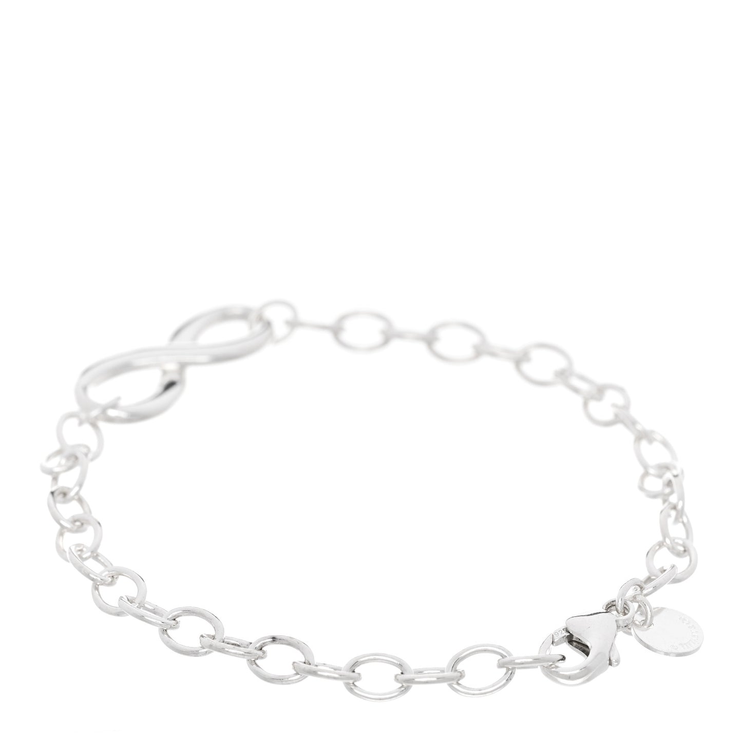 Sterling Silver Infinity Chain Bracelet