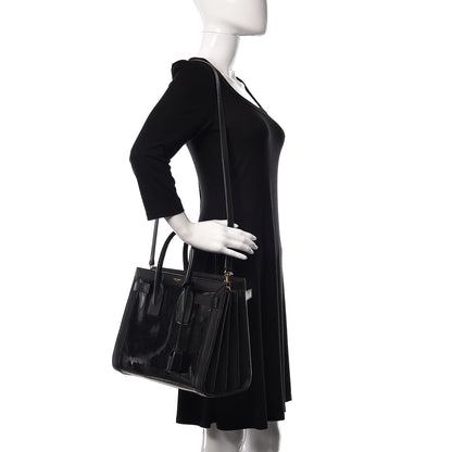 Saint Laurent Patent Calfskin Small Sac de Jour Black 2 of 18