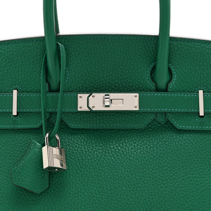 Hermes Togo Verso Birkin 30 Vert Vertigo Vert Fonce 8 of 10