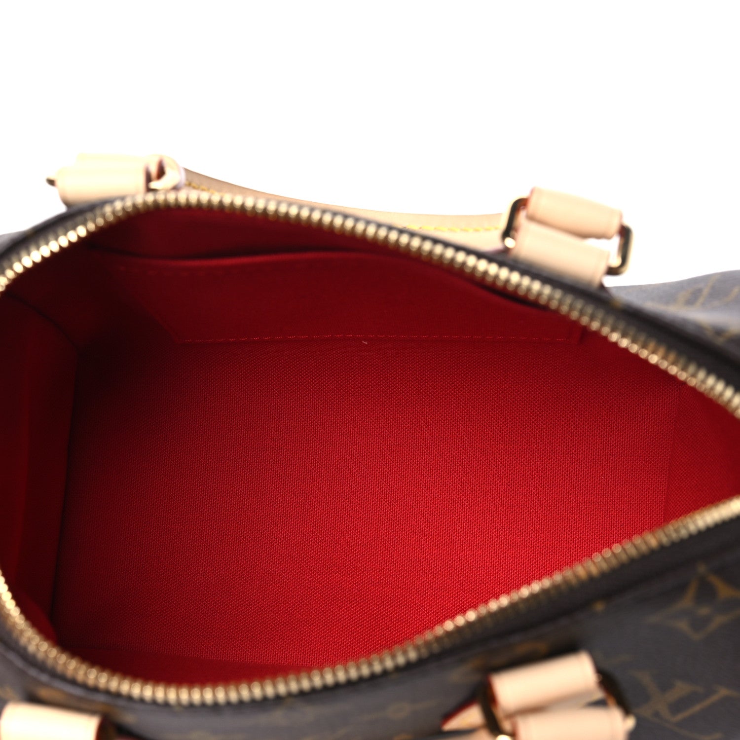 Louis Vuitton Monogram Speedy Bandouliere 20 Beige 5 of 11