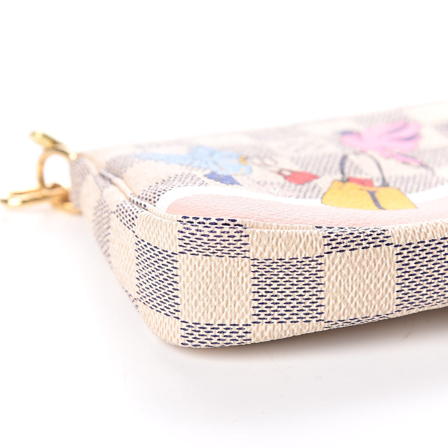 Damier Azur 2018 Christmas Animation Mini Pochette Accessories