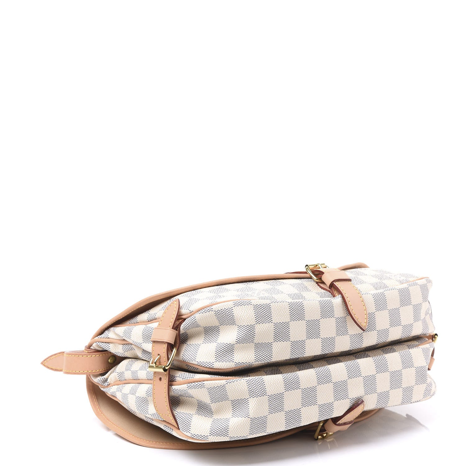Louis Vuitton Damier Azur Saumur MM 3 of 9