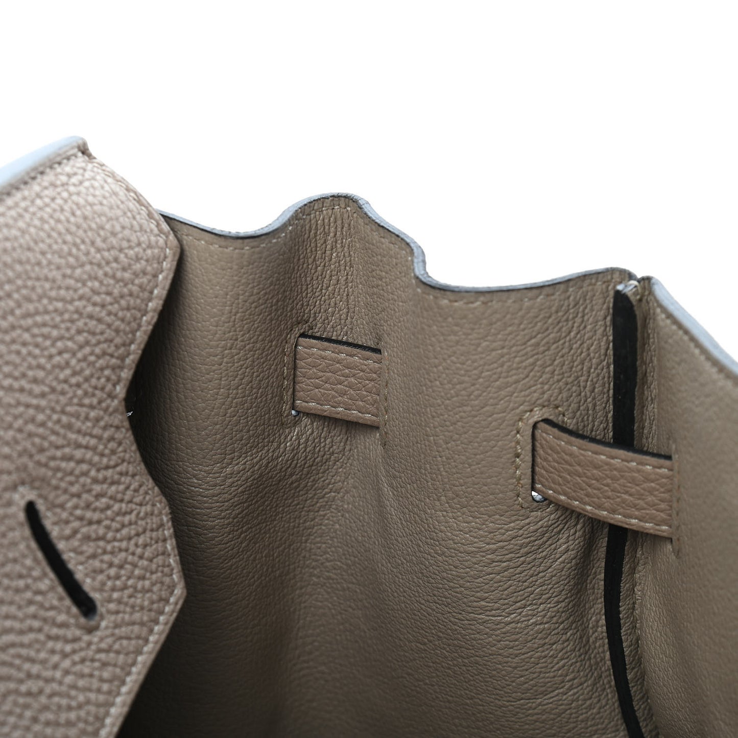 Taurillon Clemence Birkin 35 Gris Tourterelle
