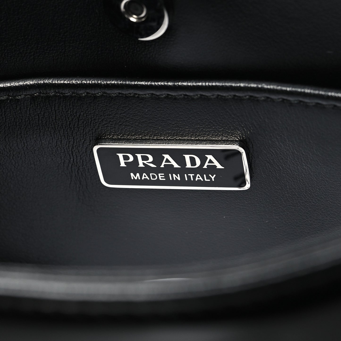 Spazzolato Cleo Shoulder Bag Black