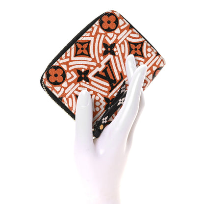 Louis Vuitton Monogram Giant Crafty Zippy Coin Purse Creme Caramel 2 of 8