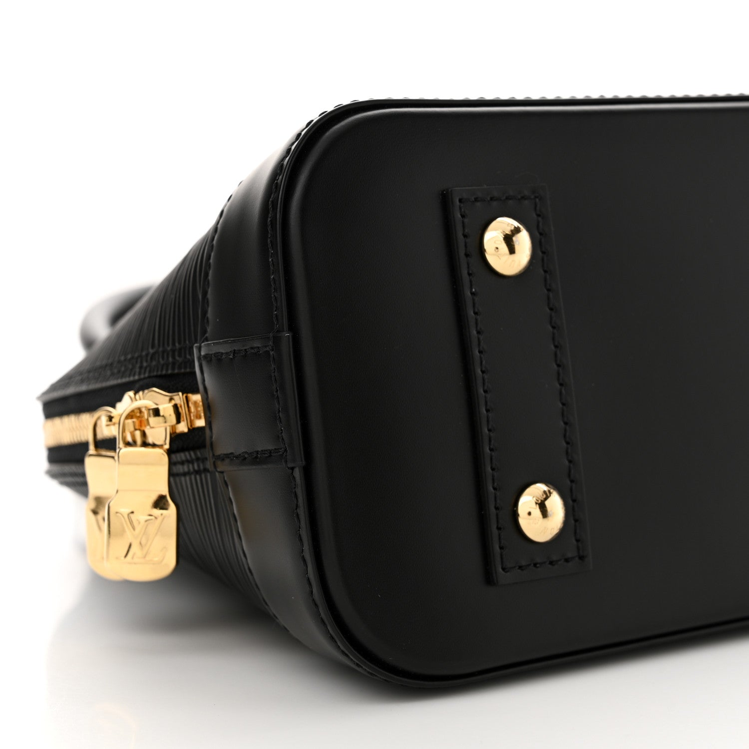 Louis Vuitton LV X TM Epi Alma BB Black 8 of 9