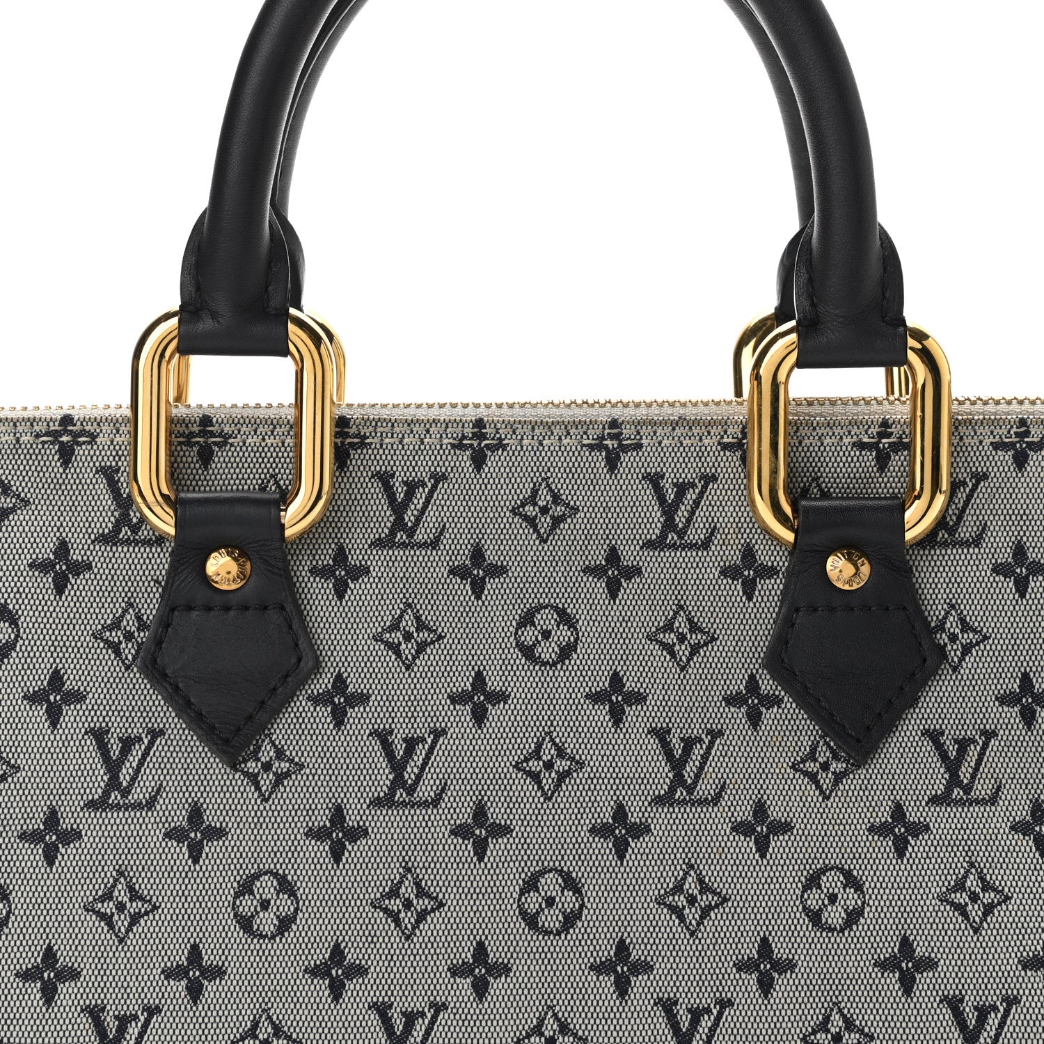 Louis Vuitton Mini Monogram Alma Long Blue 7 of 10