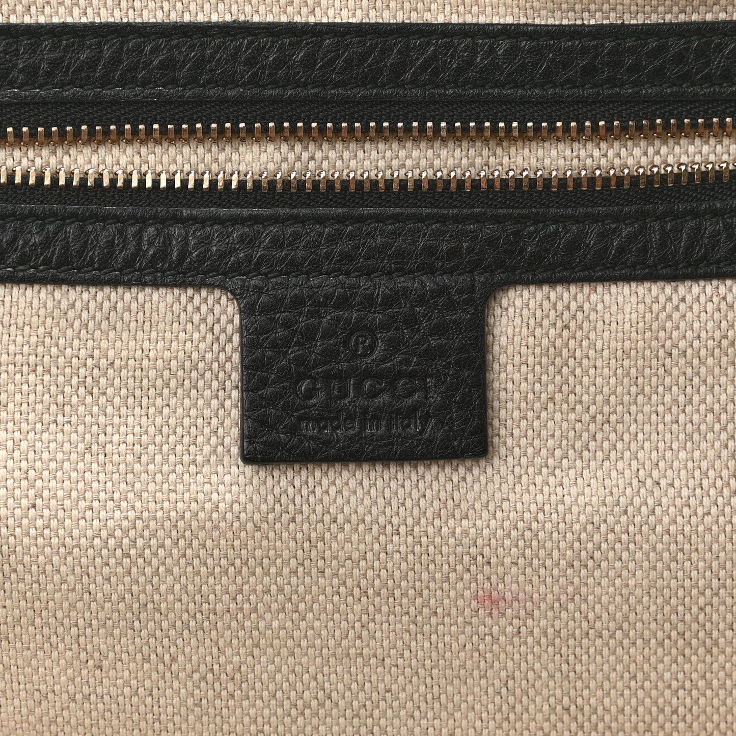 Pebbled Calfskin Medium Soho Shoulder Bag Black