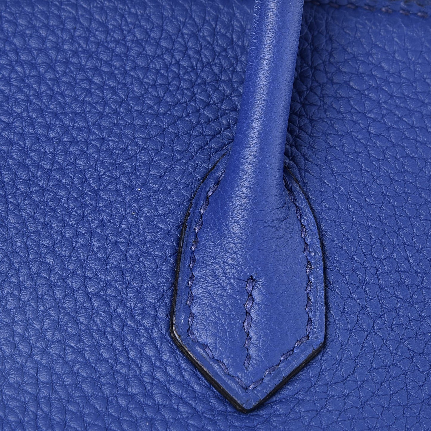 Togo Birkin 25 Bleu Electrique