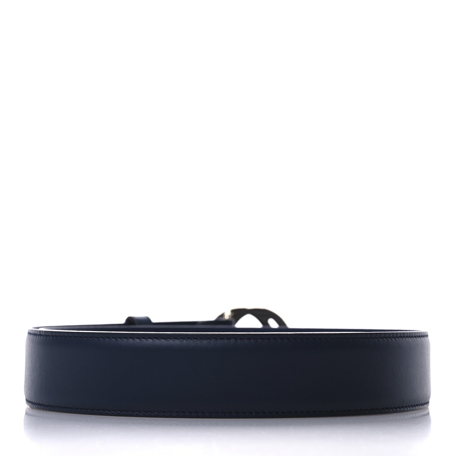 Gucci Moon Calfskin Interlocking G 37mm Belt 85 34 Cobalt Blue 2 of 4