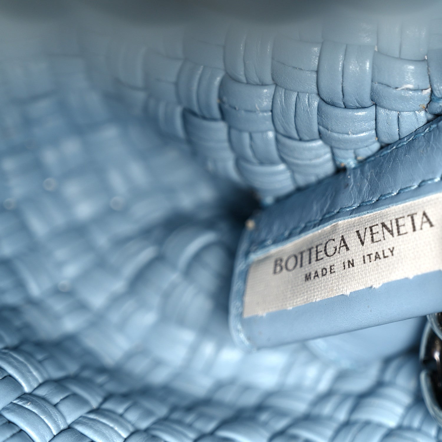 Bottega Veneta Calfskin Intreccio Small Tosca Ice 8 of 12