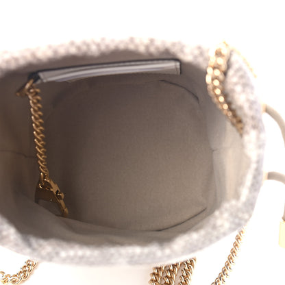Gucci Snakeskin Mini Zumi Bucket Bag Grey 4 of 4