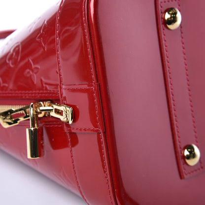 Louis Vuitton Vernis Alma GM Pomme D'Amour 7 of 9