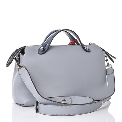 Fendi Vitello Dolce 4 Color Medium By The Way Boston Bag Ardesia Fiamma Multicolor 3 of 12