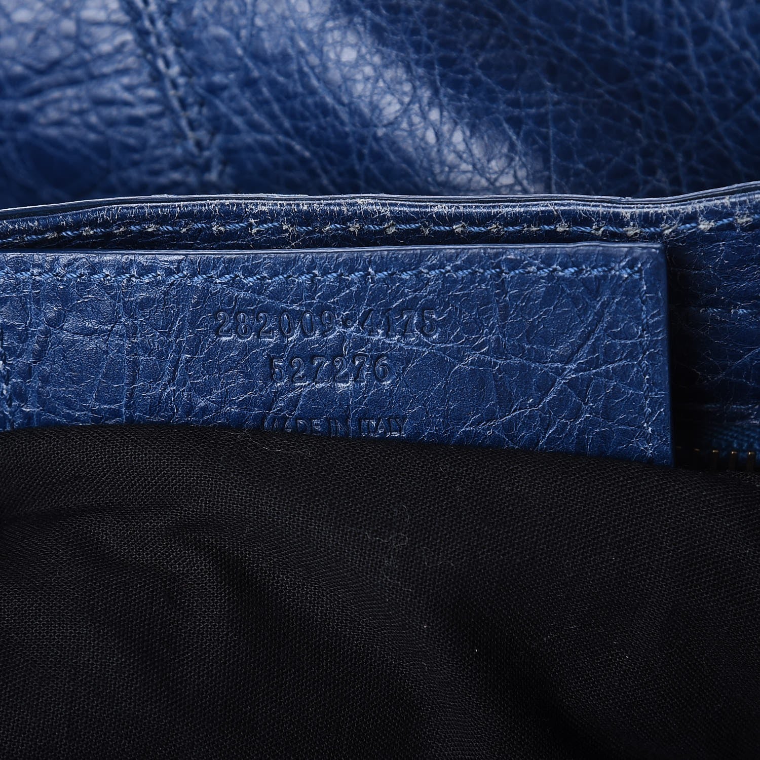 Balenciaga Agneau Giant 12 Rose Gold Hardware Part Time Bleu Cobalt Bleu Electric 8 of 15