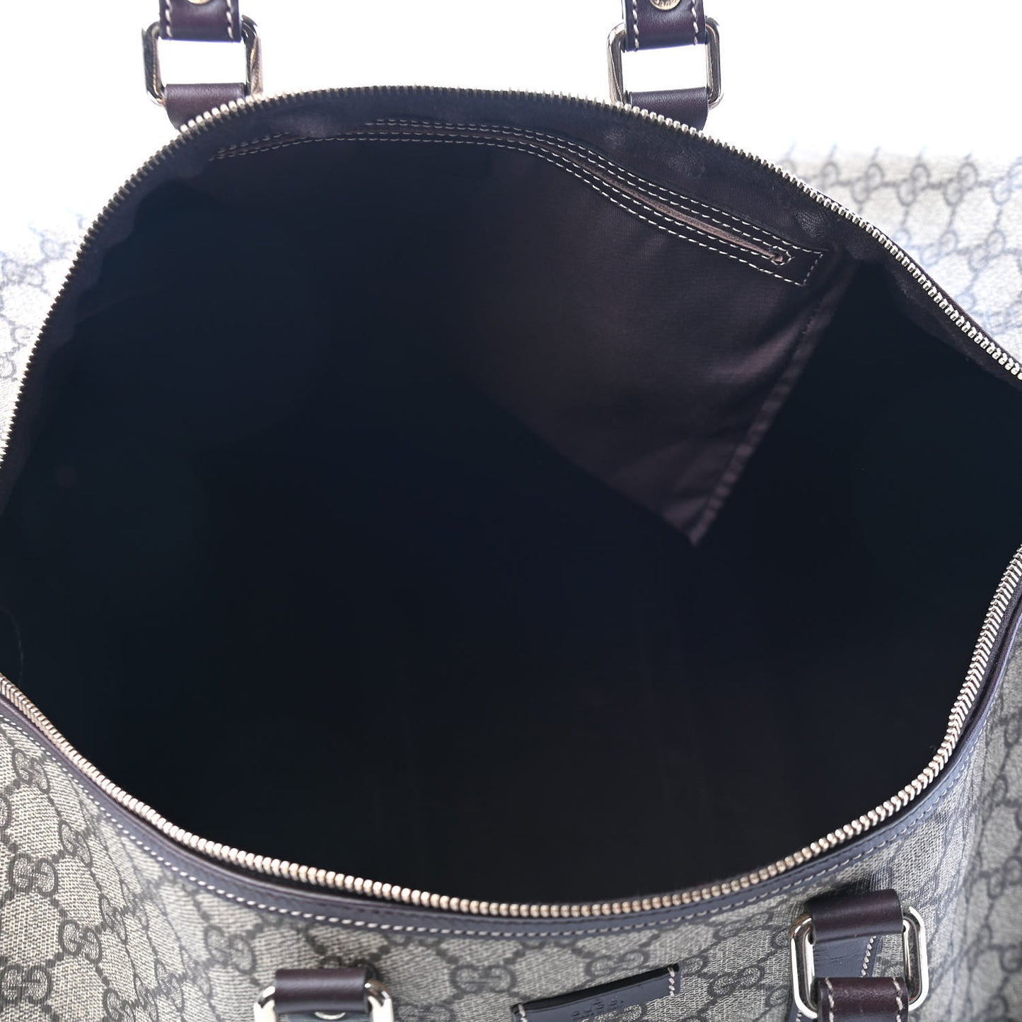 GG Plus Monogram Large Joy Boston Dark Brown