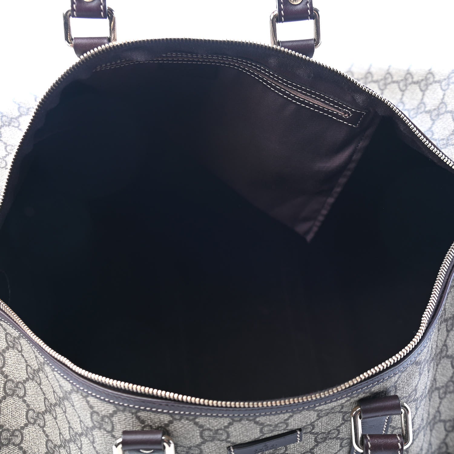 Gucci GG Plus Monogram Large Joy Boston Dark Brown 6 of 10