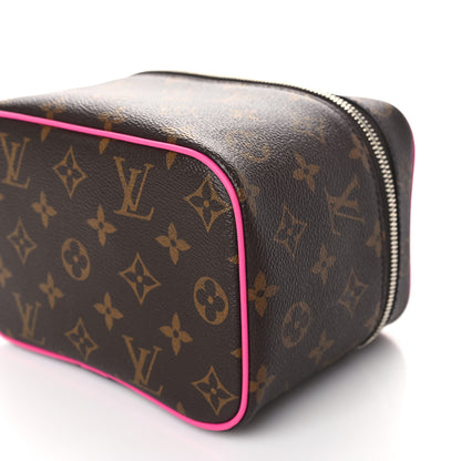 Louis Vuitton Monogram Macassar Nice Mini Fuchsia 9 of 10