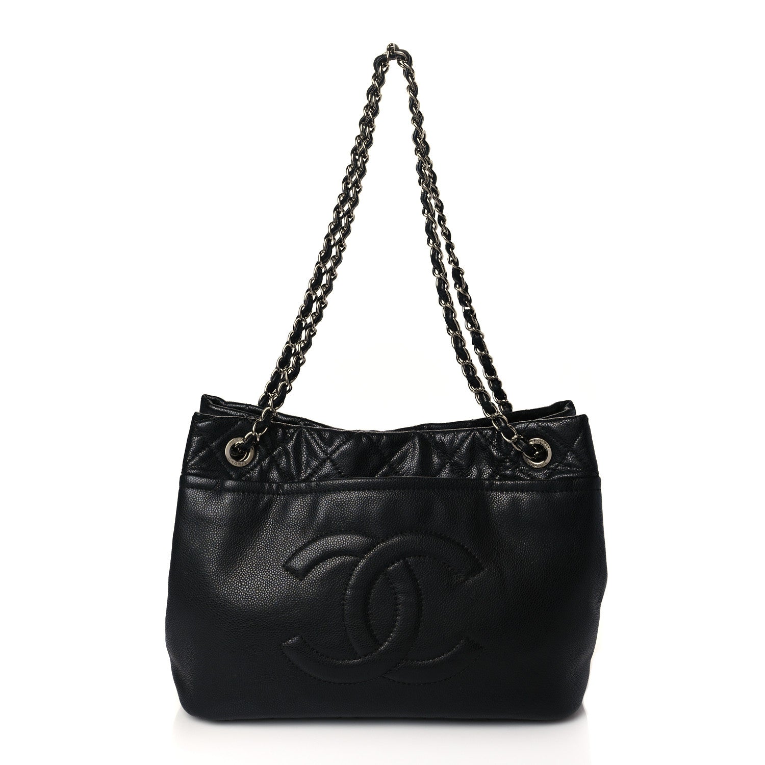 Chanel Caviar Timeless CC Soft Tote Black 1 of 10
