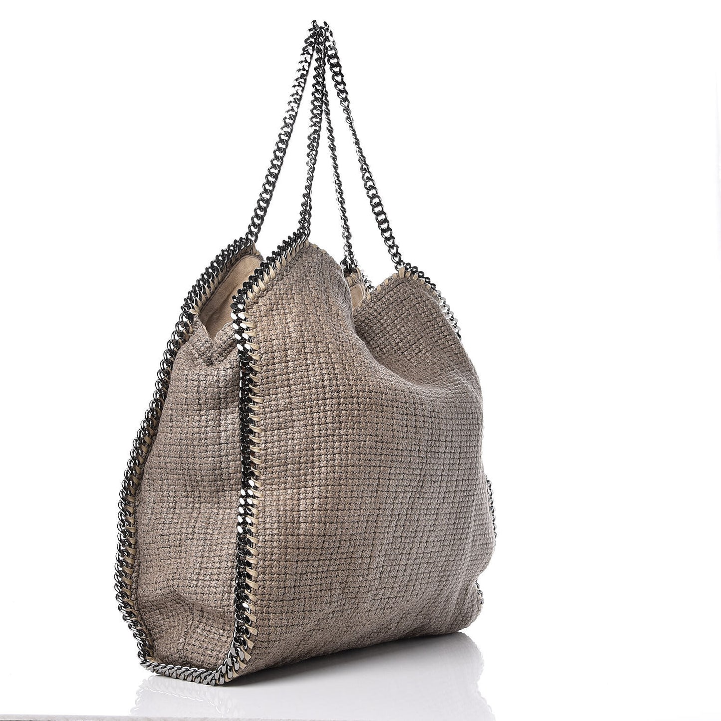 Tricot Big Falabella Tote Beige