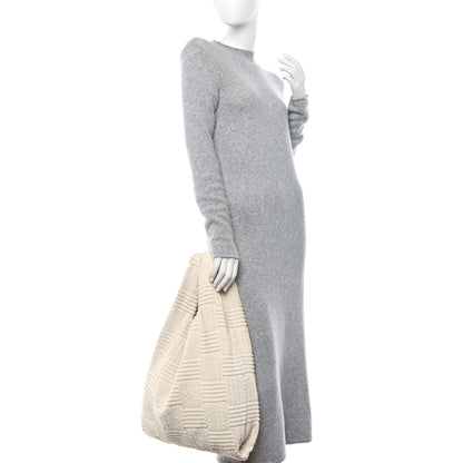 Bottega Veneta Sponge Fabric Tote Clutch String 2 of 11