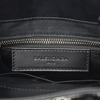 Balenciaga Python Mini All Afternoon Black Natural 7 of 7