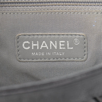 Chanel Washed Lambskin Quilted Mini Chain Around Messenger Black 6 of 11