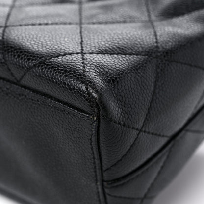 Chanel Caviar Quilted Shoulder Bag Black 10 of 12