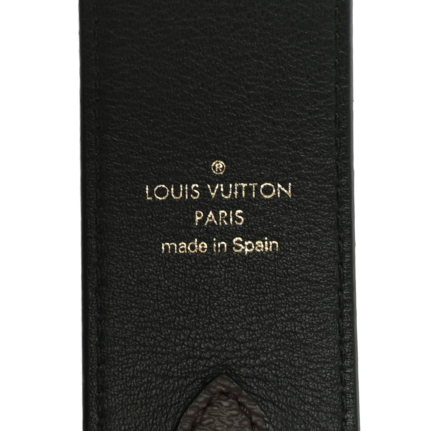 Monogram Bandouliere Shoulder Strap Black