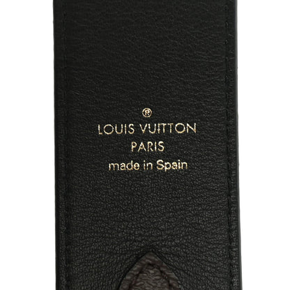 Louis Vuitton Monogram Bandouliere Shoulder Strap Black 3 of 4