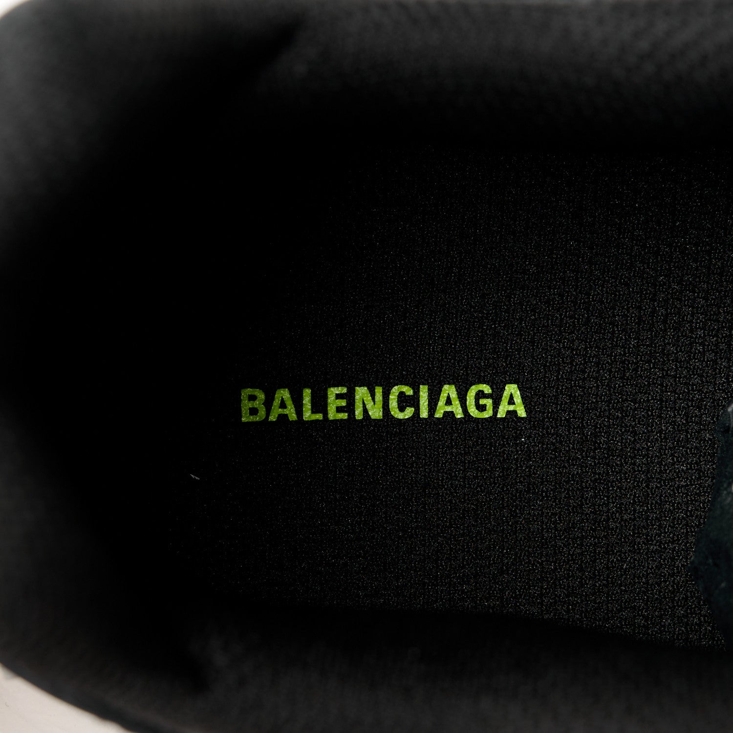 Balenciaga Rubber Mesh Tri-Color Clear Sole Mens Track.2 Open Sneakers 42 Black Yellow 7 of 9