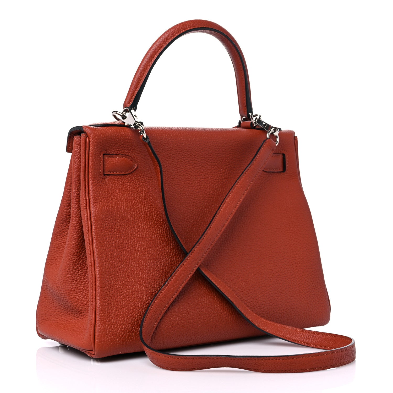 Hermes Togo Kelly Retourne 28 Cuivre 3 of 13